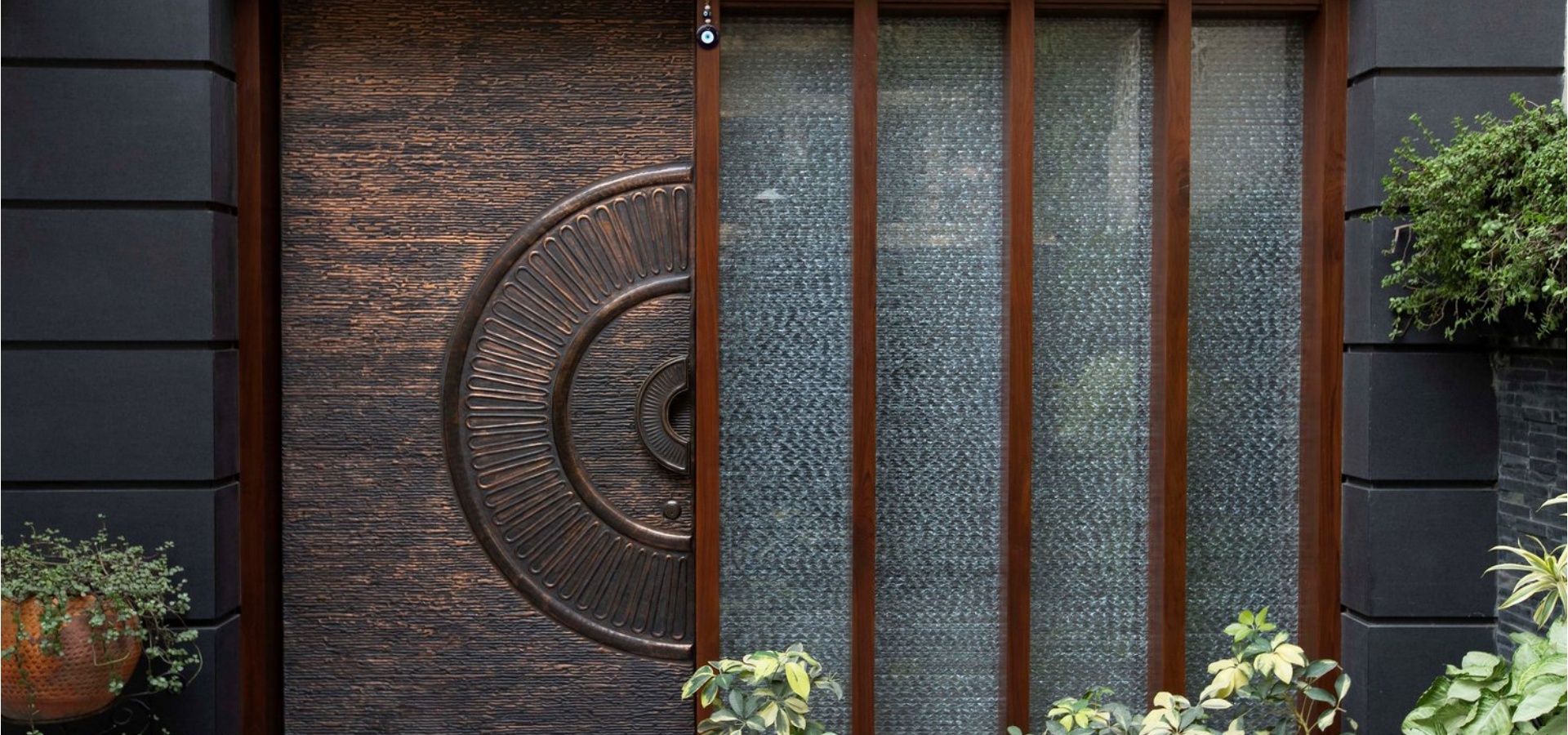 Copper Doors