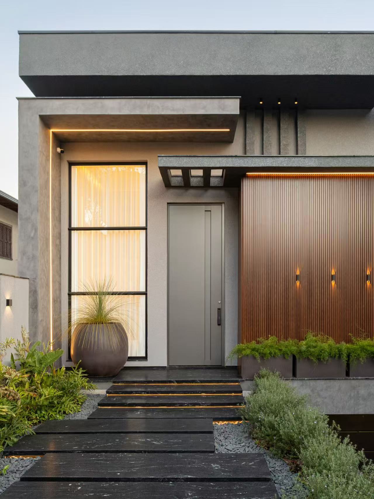 TINNO Minimalist Entry Doors | The Quiet Luxury of Modern Architecture